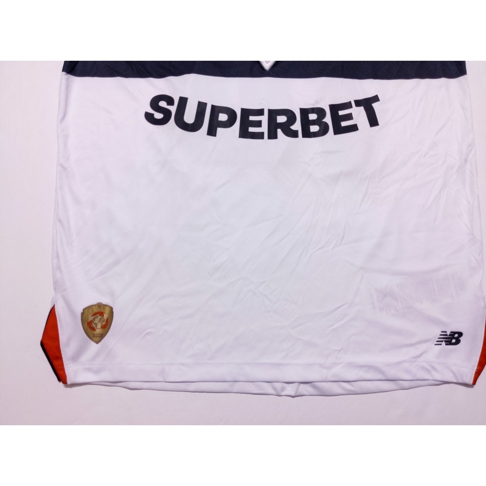 NEW BALANCE Sao Paulo FC SPFC Brazil Soccer Football Jersey Men's Small S~ New - Picture 9 of 12